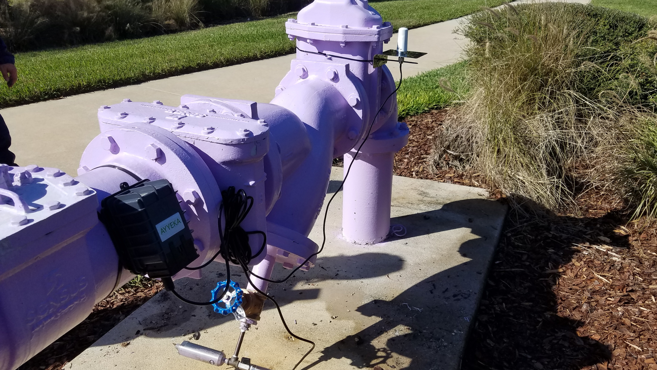 Orange County reclaimed water pipe